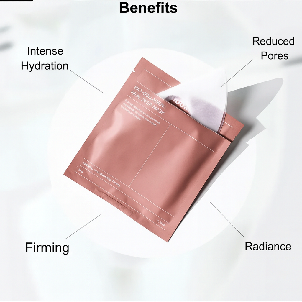 LUMINISKINN™ Bio-Collagen Real Deep Mask — Overnight Glow Treatment