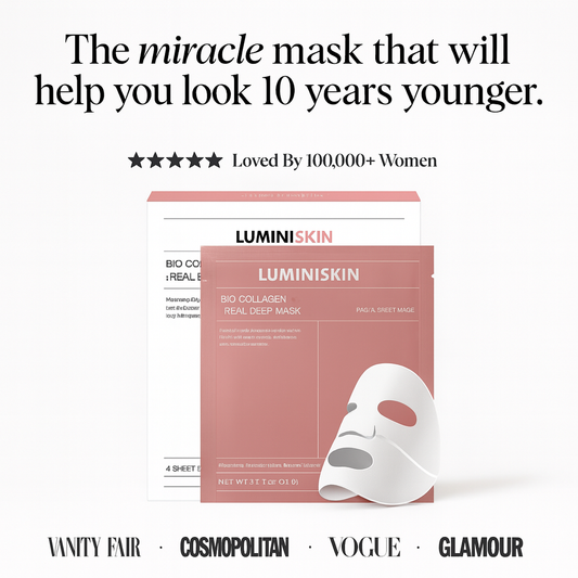 LUMINISKINN™ Bio-Collagen Real Deep Mask — Overnight Glow Treatment